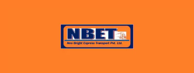 NBET Courier Transport Tracking Logo