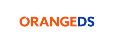 OrangeDS Courier Transport Tracking Logo