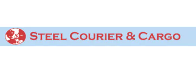 Steel Courier Transport Tracking Logo