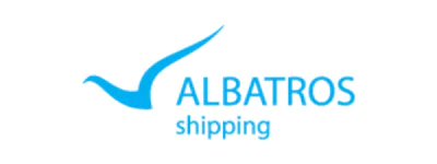 Albatros Shipping Container Tracking Logo