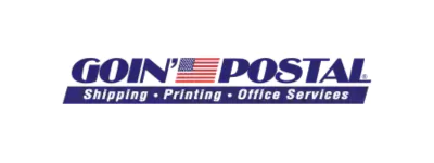 Goin’ Postal Shipping Tracking Logo