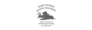 High Caliber Blood Tracking Logo