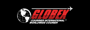 Globex Courier International Tracking Logo